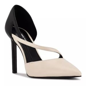 Nine West Tens Dress Pumps Cream/Black